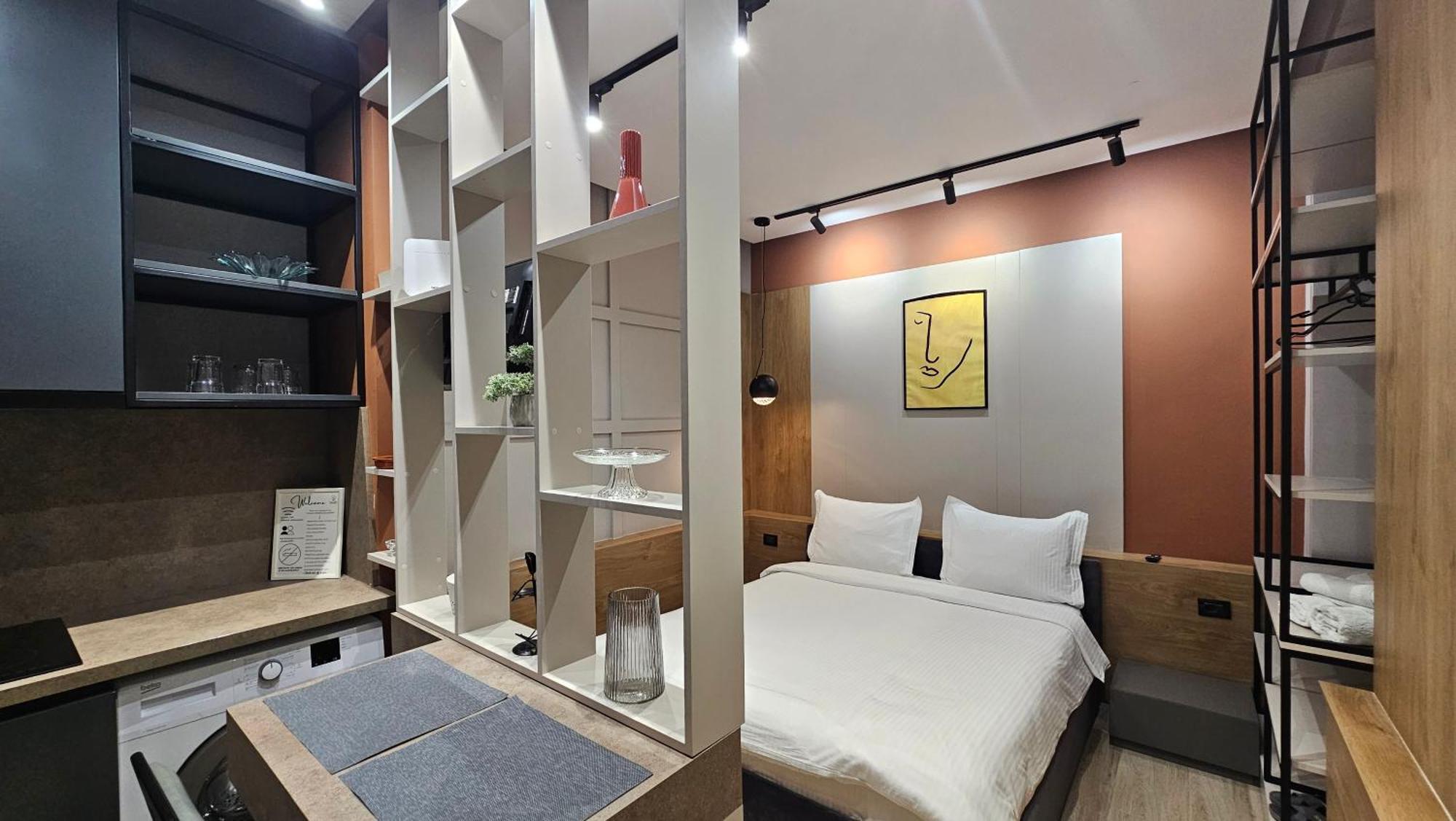 Tam Serviced Studio Apartments Next To Blloku Тирана Экстерьер фото